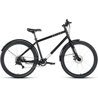 Велосипед Forward Spike 27.5 2023 (черный/серебристый)