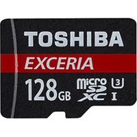 Карта памяти Toshiba EXCERIA microSDXC 128GB + адаптер [THN-M302R1280EA]