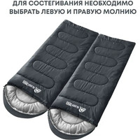 Спальный мешок RSP Outdoor Sleep 350 R (серый, 220x75см, молния справа)