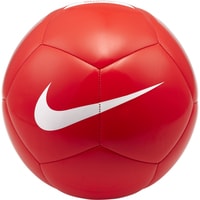 Футбольный мяч Nike Pitch Team SC3992-610 (5 размер, красный/белый)
