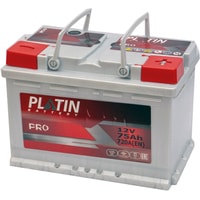 Автомобильный аккумулятор Platin Pro R+ низ (75 А·ч)
