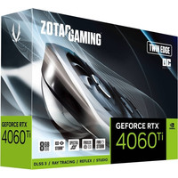 Видеокарта ZOTAC GeForce RTX 4060 Ti 8GB Twin Edge OC ZT-D40610H-10M