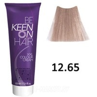 Крем-краска для волос Keen Colour Cream 12.65 (платиновый блондин фиолетово-красный)
