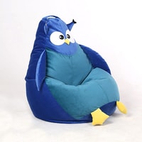 Кресло-мешок Palermo Сова XXL (синий)