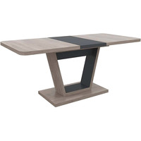 Кухонный стол Avanti Бордо раздвижной 132-172x80x75.5 (дуб серый/графит)