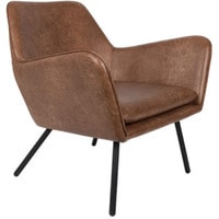Интерьерное кресло Zuiver WL Bon (коричневый/черный) в Мозыре