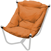 Кресло M-Group Чил 12360307 (серый/оранжевая подушка)