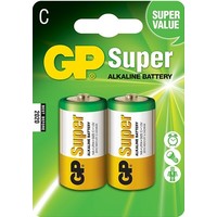Батарейка GP Super Alkaline C 2 шт.