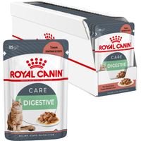 Пресервы Royal Canin Digestive Care (тонкие ломтики) в соусе 85 г, 28 шт