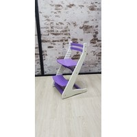 Растущий стул Millwood Вырастайка 2D Eco Prime (бело-фиолетовый)
