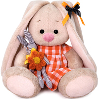 Классическая игрушка BUDI BASA Collection Зайка Ми в оранжевом платье с зайчиком SidX-376