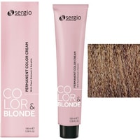Крем-краска для волос Sergio Professional Color&Blonde 8.003 блондин натуральный карамельный