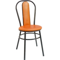 Стул Фабрика стульев Премьер (оранжевый/черный)