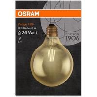 Светодиодная лампочка Osram Vintage 1906 LED Globe G125 E27 4.5 Вт 2500 К