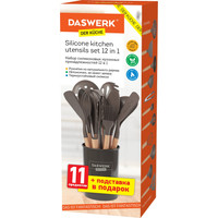 Набор кухонный Daswerk 12 в 1 608195 (серый/коричневый)