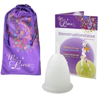 Менструальная чаша Me Luna Sport XL стебель (прозрачный)