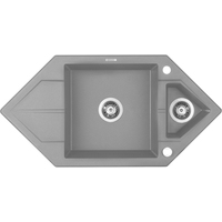 Кухонная мойка Deante Hexon ZQP S653 (серый металлик)