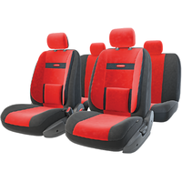 Комплект чехлов для сидений Autoprofi Comfort COM-1105 (черный/красный)