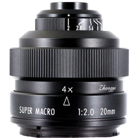 Объектив Mitakon 20mm f2 4.5X Super Macro for Canon EF