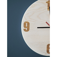 Настенные часы Richwood Clock-3/White (ясень белый)