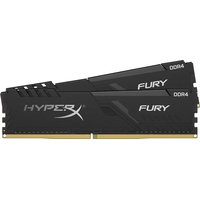 Оперативная память HyperX Fury 2x4GB DDR4 PC4-25600 HX432C16FB3K2/8