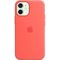Чехол для телефона Apple MagSafe Silicone Case для iPhone 12 mini (розовый цитрус)