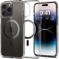 Чехол для телефона Spigen Ultra Hybrid iPhone 14 Pro Max MagFit ACS04827 (carbon fiber)