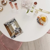 Кухонный стол Домус Оригами-1 (белый/белый)