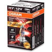 Галогенная лампа Osram Night Breaker 200 H7 64210NB200 (картонная коробка, 1 шт)