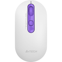 Мышь A4Tech Fstyler FG20 (белый/фиолетовый)