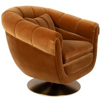 Интерьерное кресло Dutchbone Member (коричневый/золотистый) в Гродно