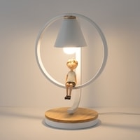 Настольная лампа Home Light Астерия E013-2-W