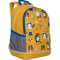 Школьный рюкзак Grizzly RG-163-8/2 (желтый)