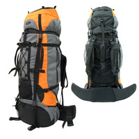 Туристический рюкзак Турлан Алтай–80 (оранжевый/серый/черный)