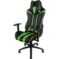 Кресло AeroCool AC120 (черный/зеленый)