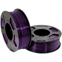Пластик U3Print PLA 1.75 мм 1000 г (фиолетовый, полупрозрачный)