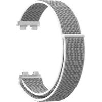 Ремешок Rumi Velcro нейлоновый для Huawei Band 8/9 (серый)