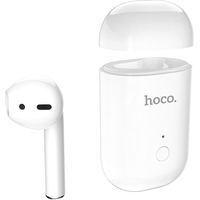 Bluetooth гарнитура Hoco E39 (для левого уха, белый/черный)