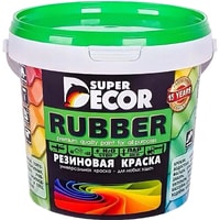 Краска Super Decor Rubber 1 кг (№10 морская волна)