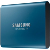 Внешний накопитель Samsung T5 500GB (синий)