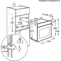 Электрический духовой шкаф Electrolux OPEA2350V