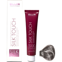 Крем-краска для волос Ollin Professional Silk Touch 5/1 светлый шатен пепельный