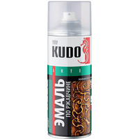 Эмаль Kudo молотковая по ржавчине KU-3002 0.52 л (серебристо-салатовый)