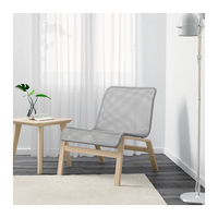 Интерьерное кресло Ikea Нольмира (серый) 303.841.86