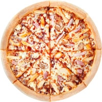 Пицца Domino's Барбекю (хот-дог борт, средняя)