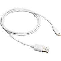Кабель Canyon UC-1 CNE-USBC1W USB Type-A - USB Type-C (1 м, белый)