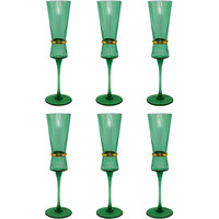 Набор бокалов для шампанского Lenardi Olimp 121-026