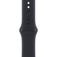 Умные часы Apple Watch Series 9 LTE 41 мм (алюминиевый корпус, полуночный/полуночный, спортивный силиконовый ремешок S/M)