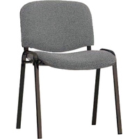 Офисный стул OLSS ИЗО black B-19 (серый)
