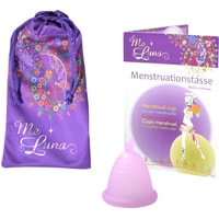 Менструальная чаша Me Luna Soft Shorty S шарик (розовый)